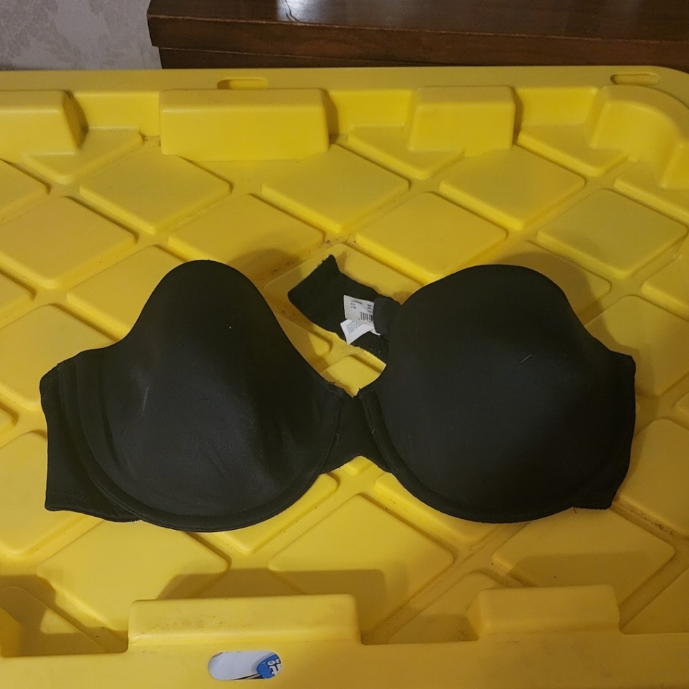 Black Padded Bra